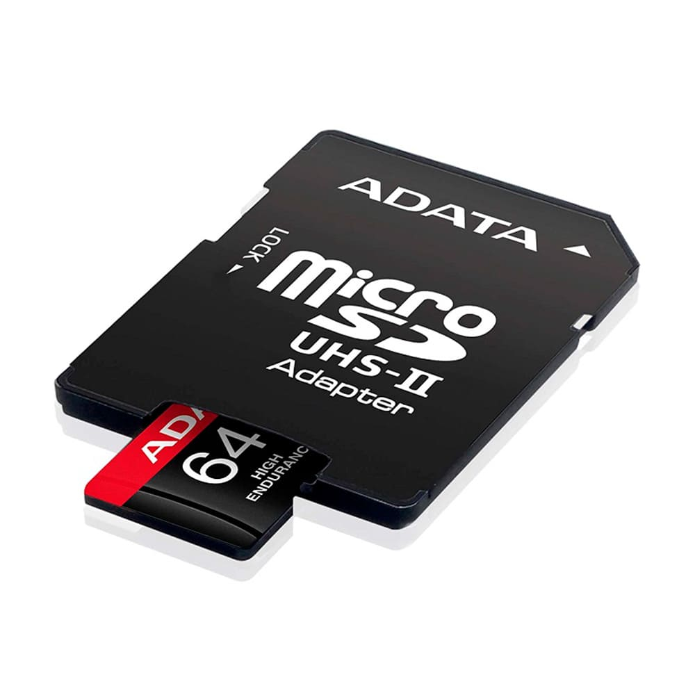 Micro SD ADATA 64GB Clase 10 Alta Resistencia + Adaptador - Image 3