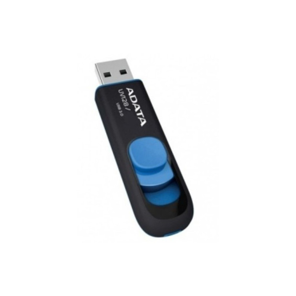 MEMORIA ADATA USB 3.1 UV128 RETRACTIL 32GB NEGRA-AZUL - Image 2