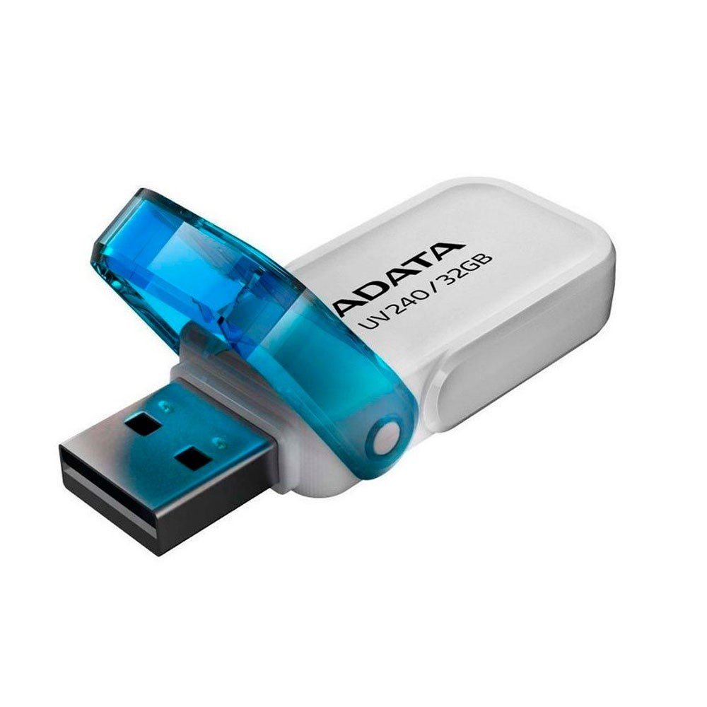 Memoria Usb Adata 2.0 UV240 Escualizable 32GB Blanca - Image 3