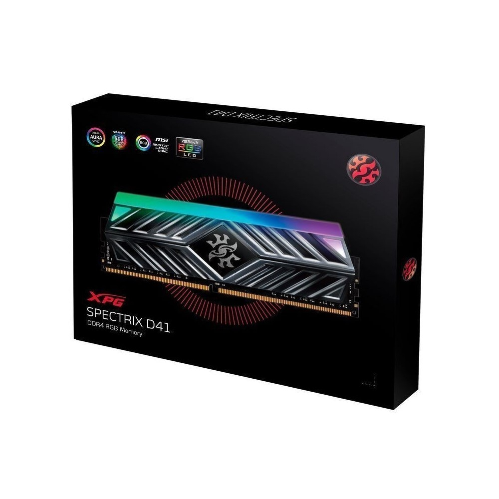 MEMORIA ADATA XPG SPECTRIX D41 DDR4 RGB 16GB 3200MHZ - Image 2