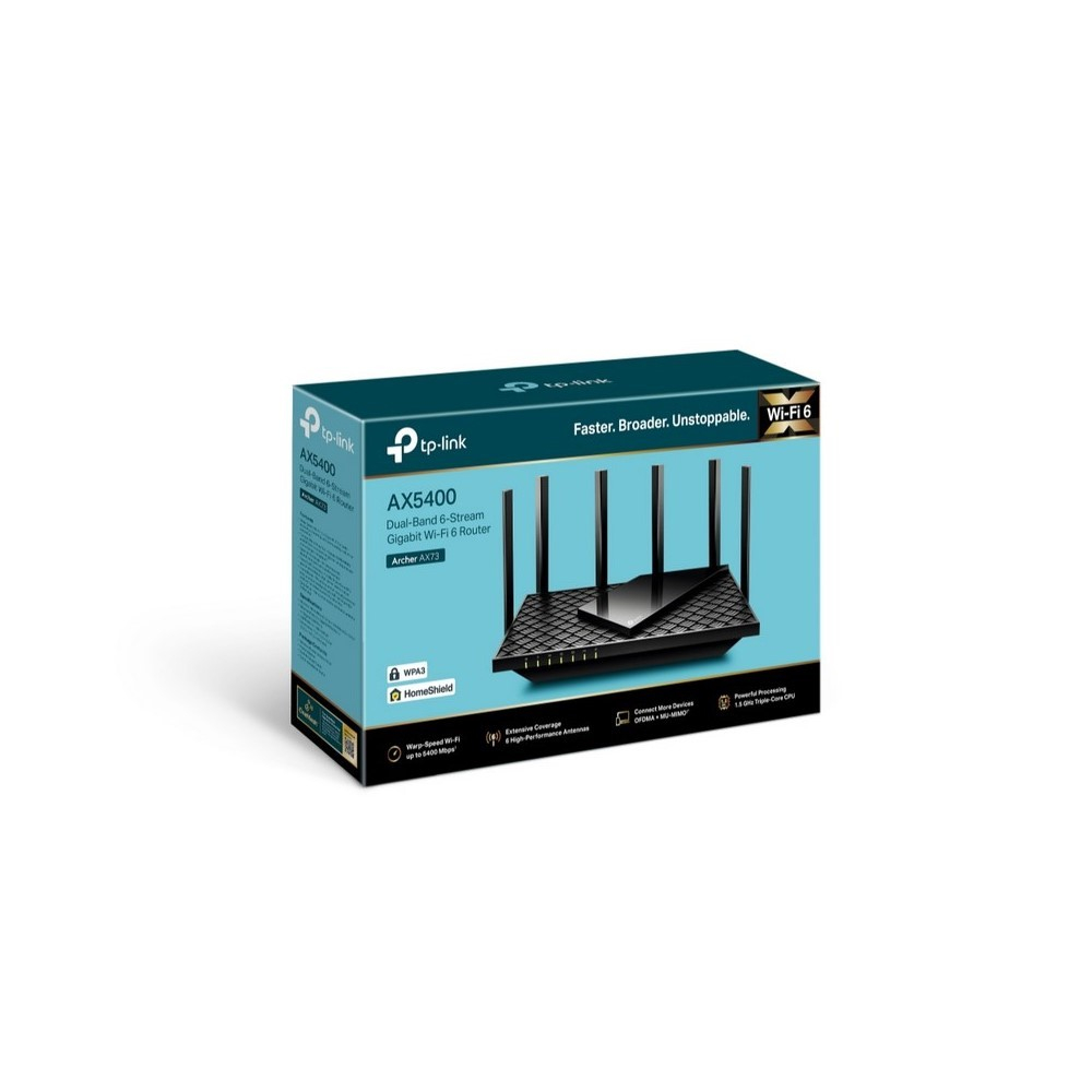 Router TPLINK Wi-Fi 6 Gigabit de doble banda AX5400 - Image 4