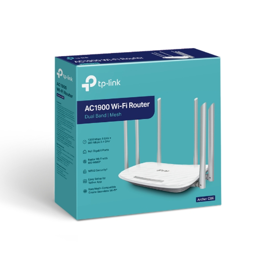 Router TPLINK AC1900 Dual-Band Wi-Fi Router - Image 2
