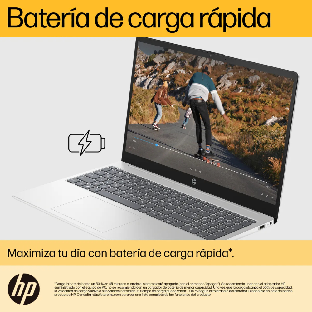 Portátil HP 15-fc0031la/AMD Ryzen™ 7 7730U 4,5 GHz/16GB DDR4/1TB SSD/15.6 FHD/Windows 11 Home - Image 4