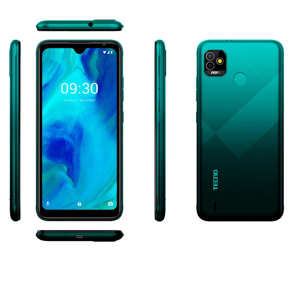 4895180775109 - Celular Tecno POP 5 32GB/2GB Ice Lake Green