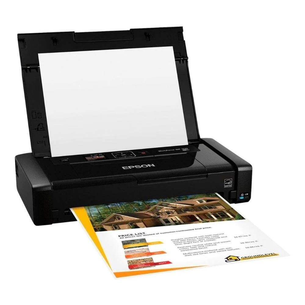 Impresora Epson WF-100 Color inalámbrica portátil