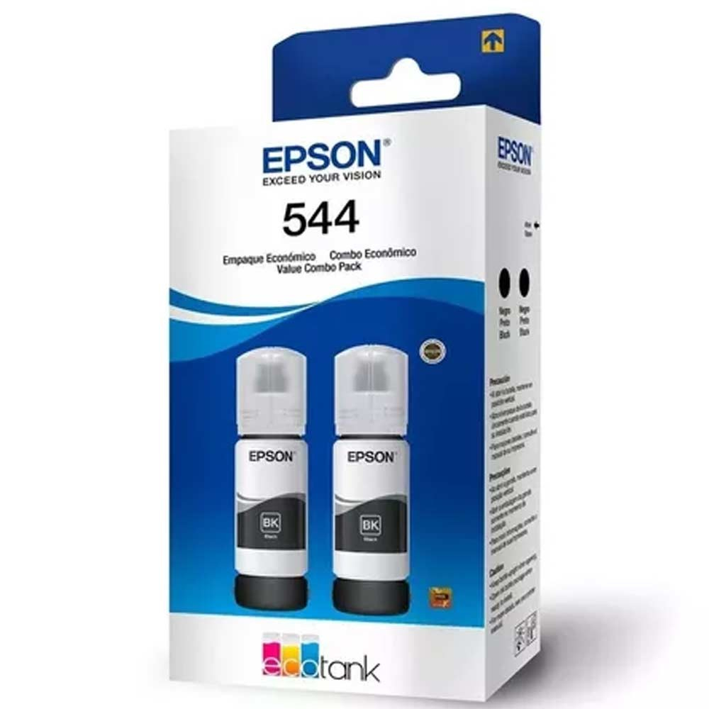 Botella Epson T544120-2P - Multipack 2 botellas Negras IMPRESORA L3110/L3150- Black Ink (4.500 paginas) - Image 3