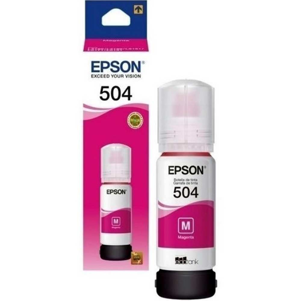 Botella de Tinta EPSON T504320 AL L4150/L4160 COLOR Magenta