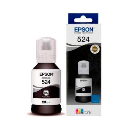 Botella Epson T524120-AL Black Ink Pigmentada, L15150