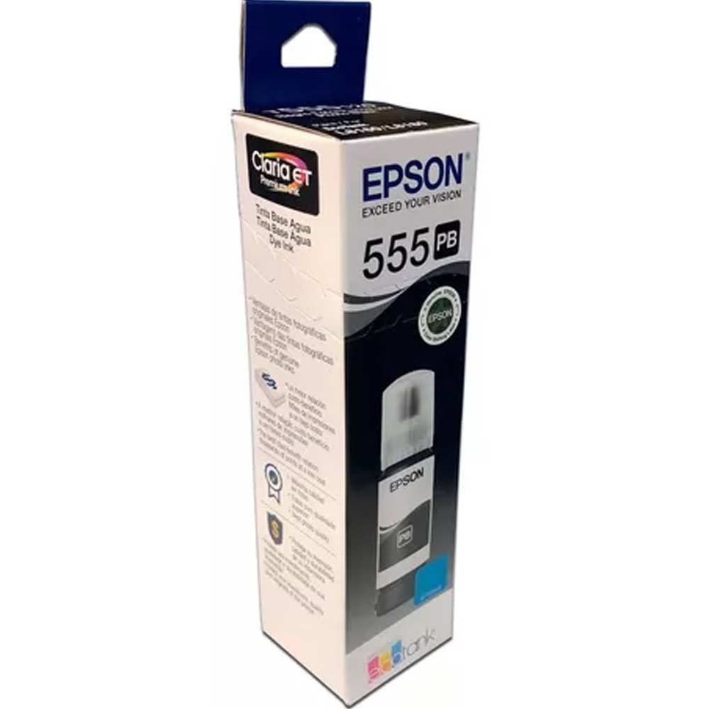 Botella Epson T555120-AL Negro fotografica, 70 ml L8180 (7.300 paginas) - Image 2