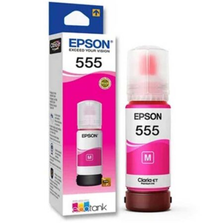 Botella Epson T555320-AL  Magenta, 70 ml L8180 (6.200 paginas)