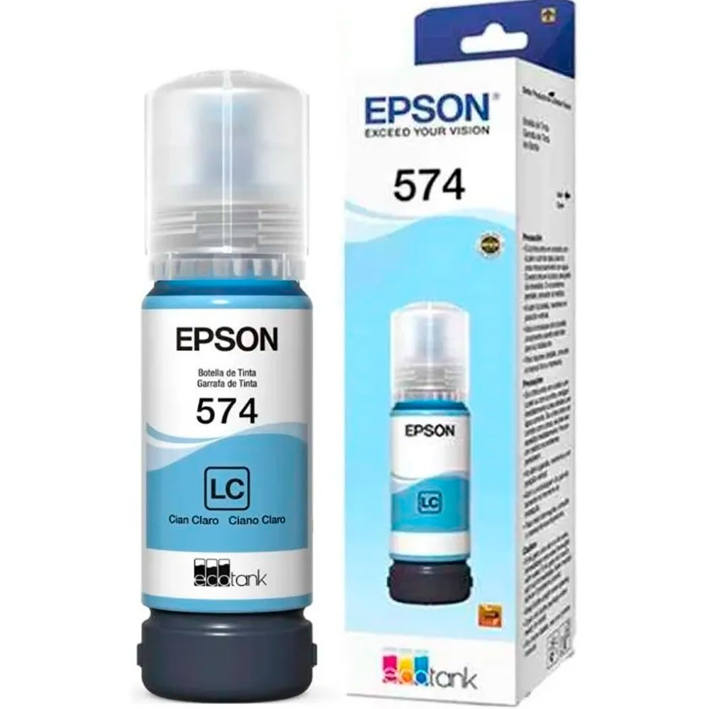 Botella Epson T574520-AL - ECOTANK Light Cyan - L8050
