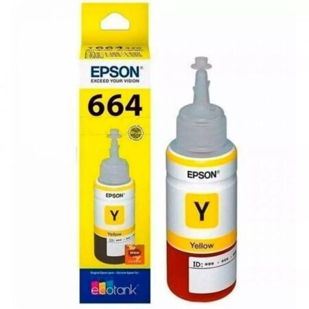 Botella Epson T664420 - Yellow IMPRESORA EPSON L200/210/350/355/555 (7.500 paginas)