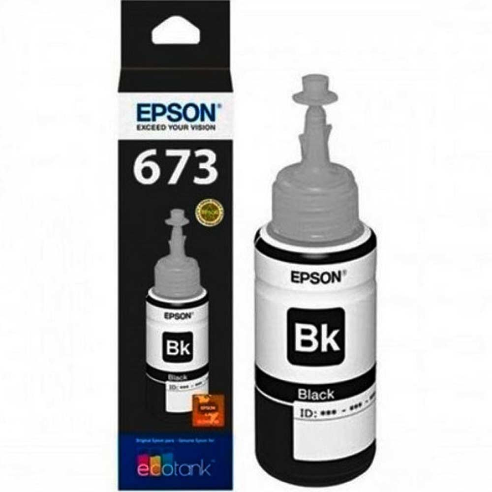 Botella Epson T673120-AL - ECOTANK Black L800/L805 (9900 fotos 10 x 15 cm)