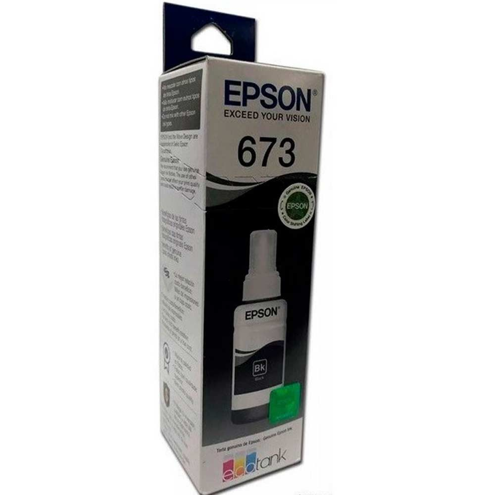 Botella Epson T673120-AL - ECOTANK Black L800/L805 (9900 fotos 10 x 15 cm) - Image 2