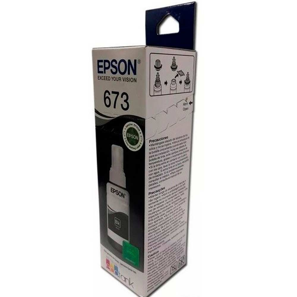 Botella Epson T673120-AL - ECOTANK Black L800/L805 (9900 fotos 10 x 15 cm) - Image 3