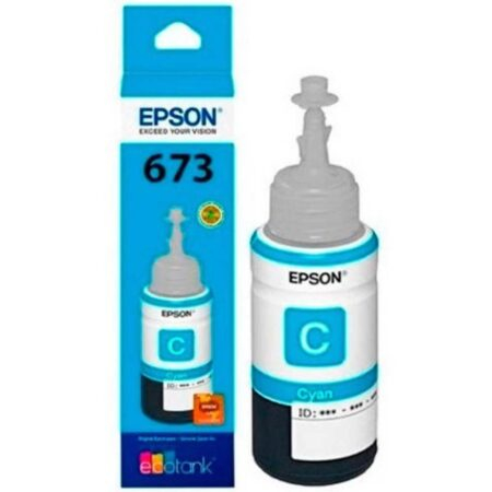 Botella Epson T673220-AL - ECOTANK Cyan L800/L805 (1800 fotos 10 x 15 cm)