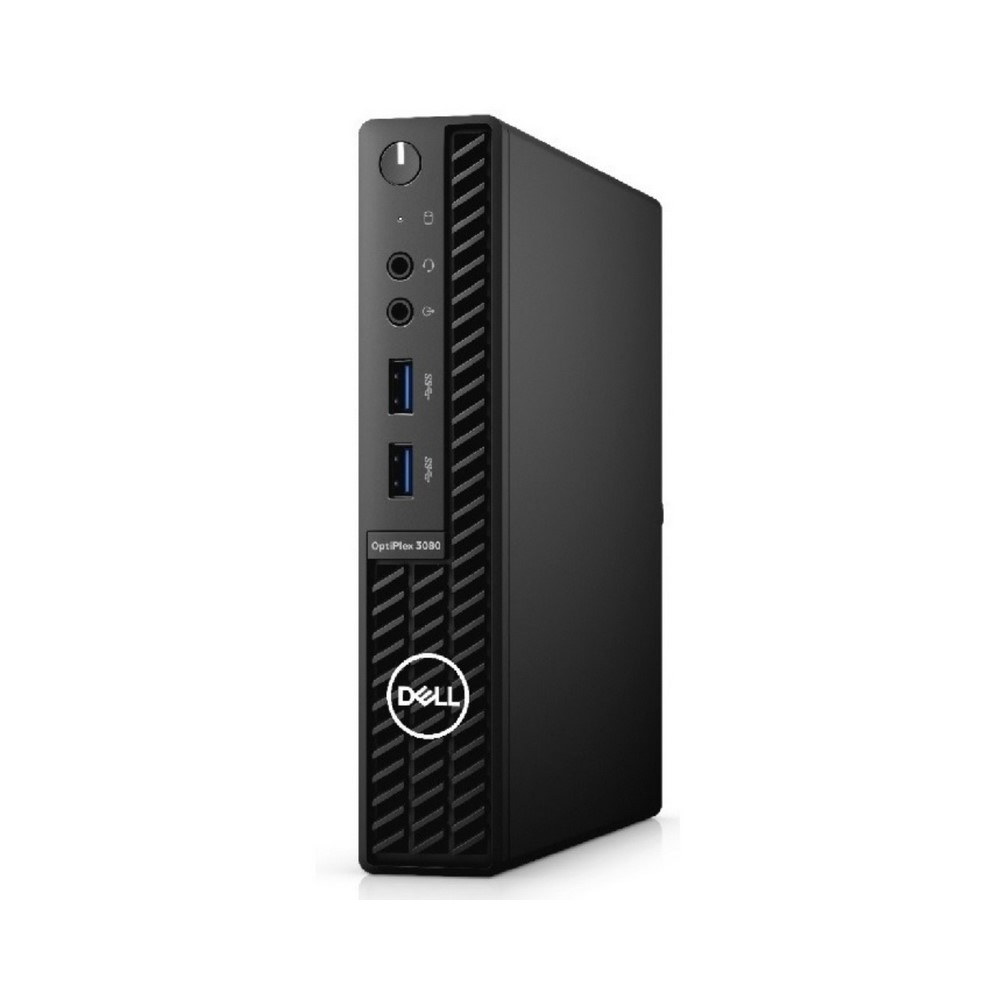 PC Dell OptiPlex 3080 MFF, Intel Core i3-10100 de décima generación (4 núcleos, caché de 6 M, 3,6 GHz a 4,3 GHz), Memoria DDR4 no ECC de 4GB, 1X4GB, 2.5 Disco duro de 500 GB a 7200 rpm, Windows 10 Pro 64bit Inglés, francés, español, Sin tarjeta LAN inalámbrica, 3 años de servicio de hardware con OnSite - Image 2