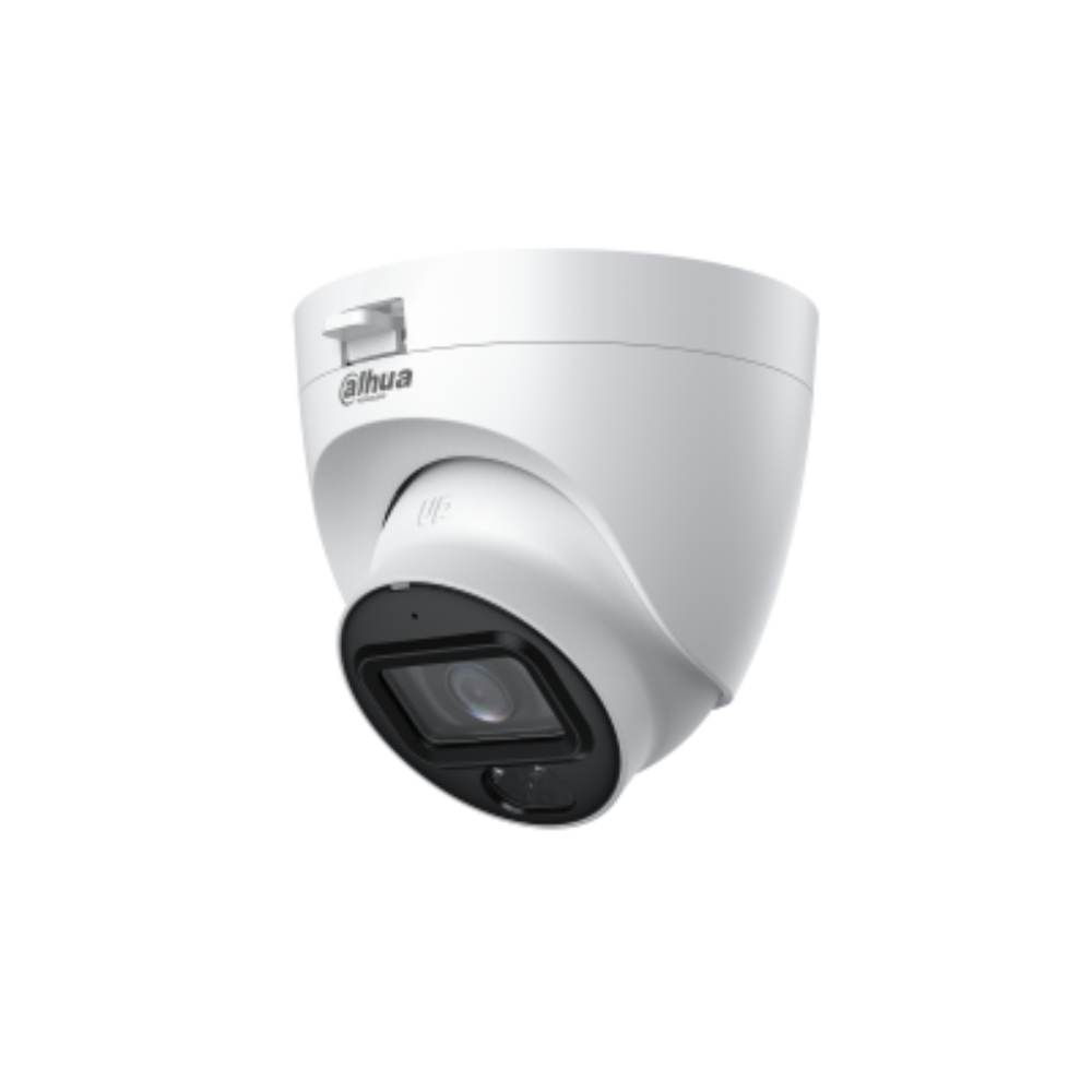 Camara Dahua Domo, 5MP, Full Color, Lente Fijo 2.8 mm, Audio incorporado, WDR, 4en1 switchable (CVI/TVI/AHD/CVBS), Metal, IR40m, IP67, 12VDC. - Image 2