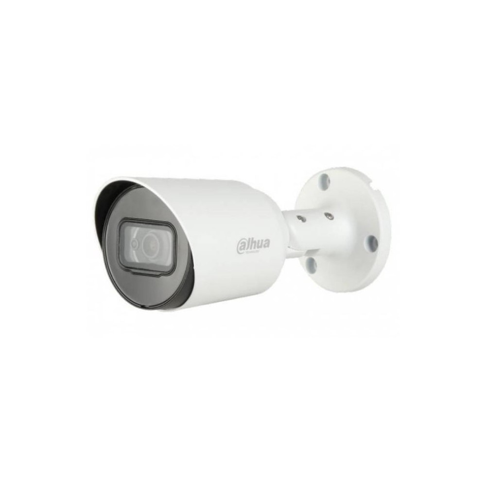 Camara Dahua Bullet, 2MP, Lente fijo 2,8mm, 4en1 (CVI/TVI/AHD/CVBS), Metal, IR30m, IP67, 12VDC.
