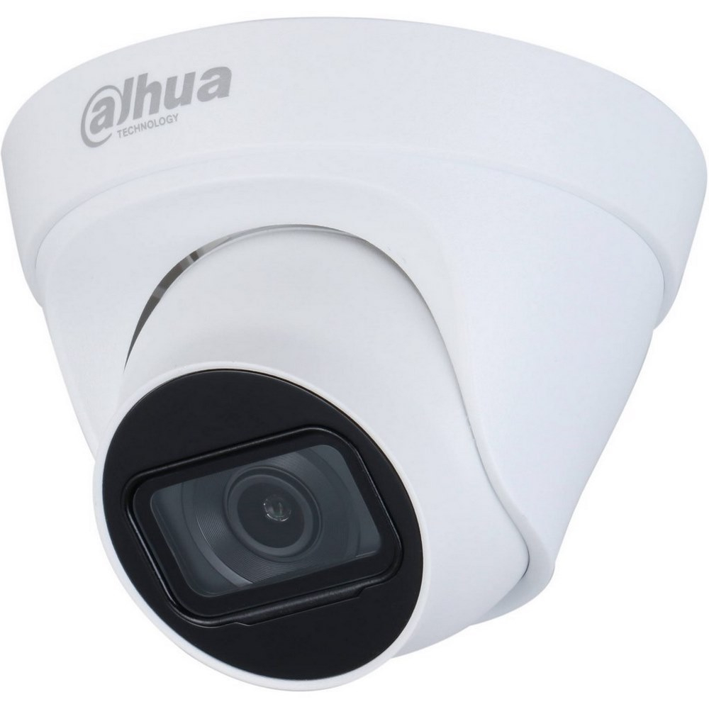 Camara Dahua Domo IP, 4MP, Lente fijo 2,8mm, Audio Incorporado, Metal/Plastico, WDR, IR30m, IP67, 12VDC / Poe