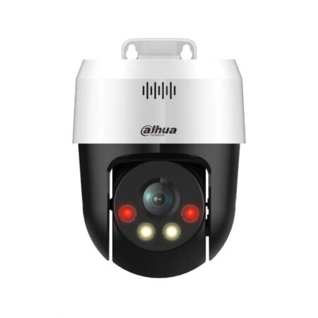 Cámara IP Dahua tipo PT 5MP Full Color/ Smart Dual Light / IR 30M/ Deteccion humana y vehiculos/ H.265/ POE / Audio Bidireccional/ IP66/ Alarma Sonora y luminosa/ CMOS STARVIS