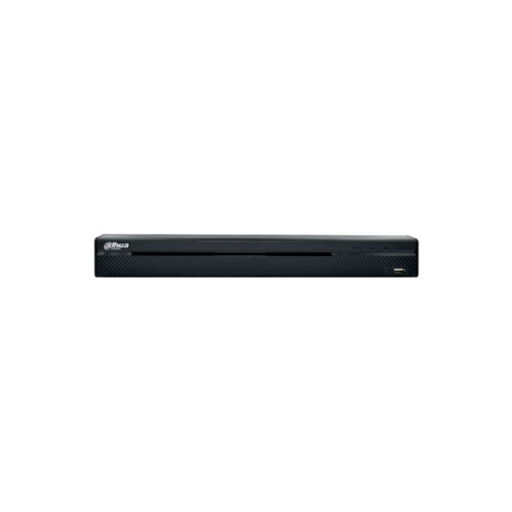 Grabador Dahua NVR, 8 Canales, Hasta 8mpx, H265+/H264+, 2HDD, 1 HDMI, 2 USB, 1 RJ45.