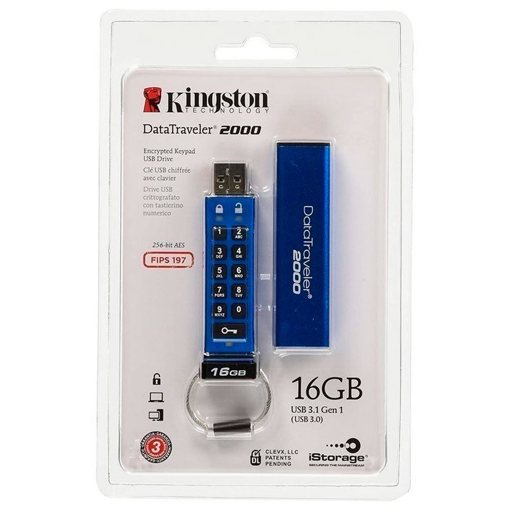 Usb kingston DT2000 USB 3.0 - DataTraveler 2000 w/256bit