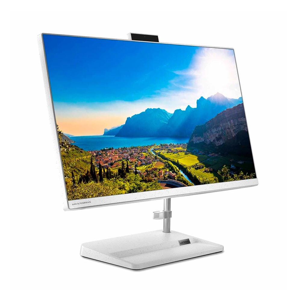 Todo en uno Lenovo IC 3 24ALC6 AMD Ryzen 5 7530U 23,8" Pulgadas FHD Memoria 8GB Estado Solido 512GB Windows 11 Home Blanco - Image 2