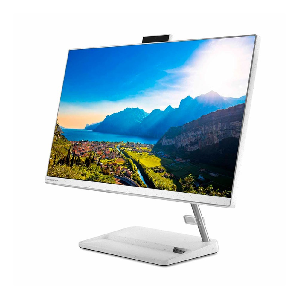 Todo en uno Lenovo IC 3 24ALC6 AMD Ryzen 5 7530U 23,8" Pulgadas FHD Memoria 8GB Estado Solido 512GB Windows 11 Home Blanco - Image 3