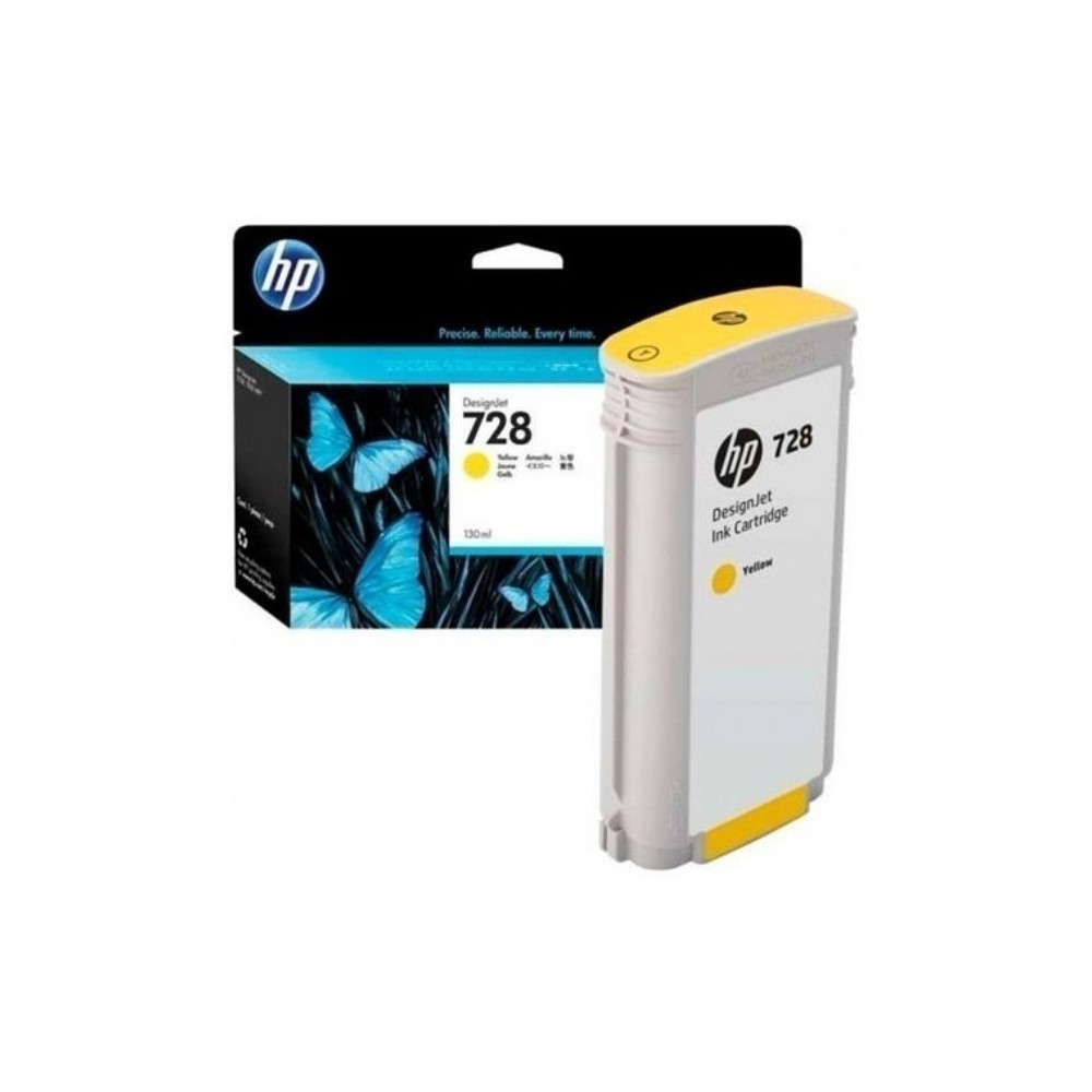 Cartucho de tinta HP DesignJet 728 amarillo de 130 ml - Image 3