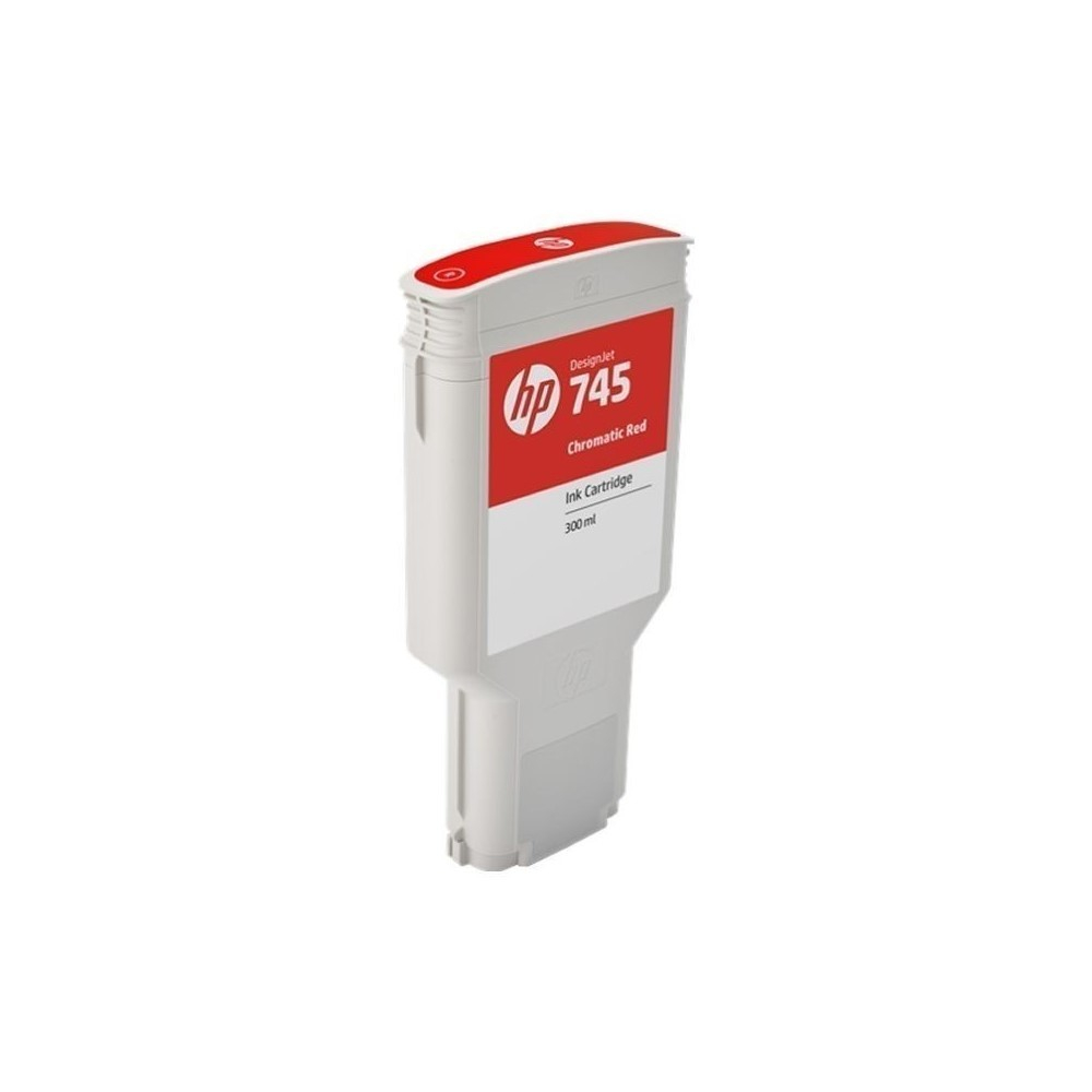 Cartucho de tinta Designjet HP 745 de 300 ml rojo cromático - Image 2
