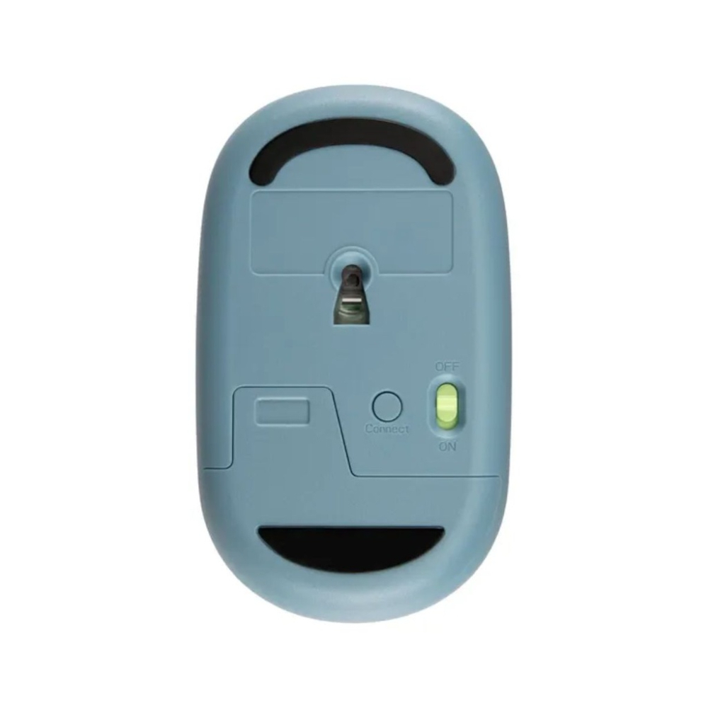 Mouse Acer AMR100 Color Blue inalámbrico de burbuja (1600 DPI/frecuencia inalámbrica de 2,4 GHz/sensor óptico/llave USB) - Image 3