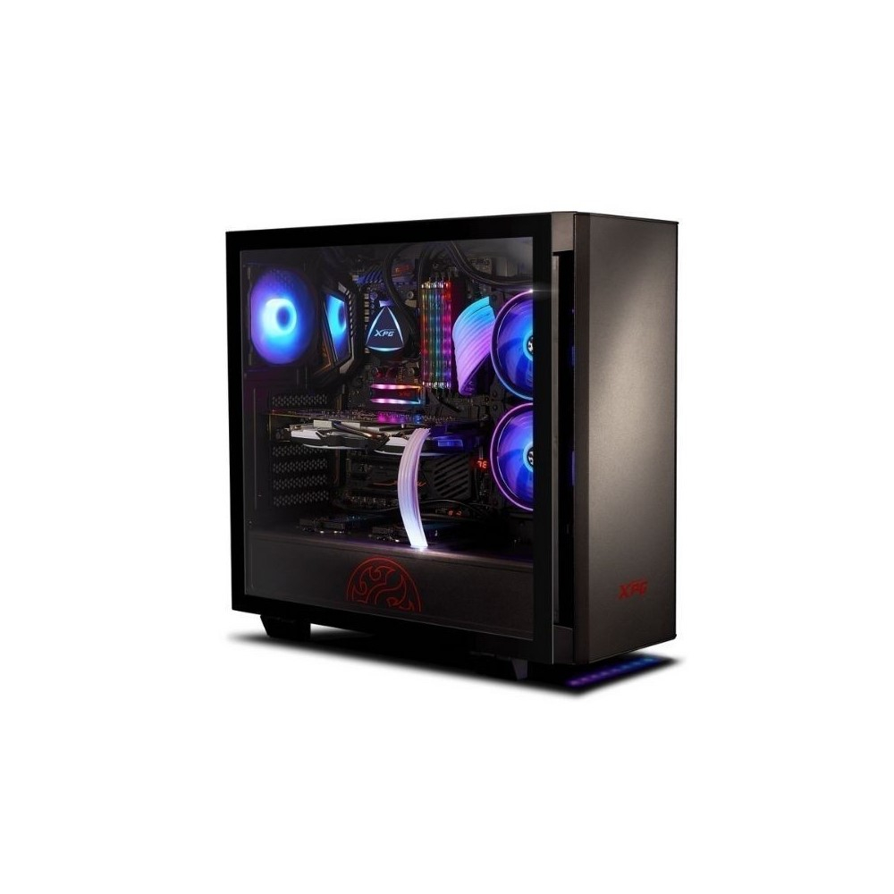 Chasis gamer XPG by ADATA INVADER Negro / Vidrio templado X1 / 2 Fan cooler - Image 2