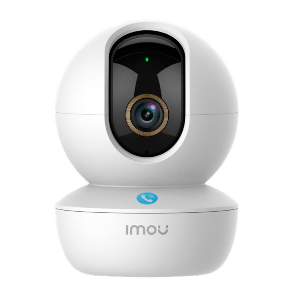 Camara Imou Ranger RC 5MP, WIFI, Lente fijo 3,6mm, uso interior, Vision Nocturna, Campo de visión 77°(H), 40°(V), 91°(D), 0~355° Pan & -10~70° Tilt, H.265/H,264, Microfono Integrado, Detección de Humanos, Ranura para MicroSD hasta 256GB, IR 30m.