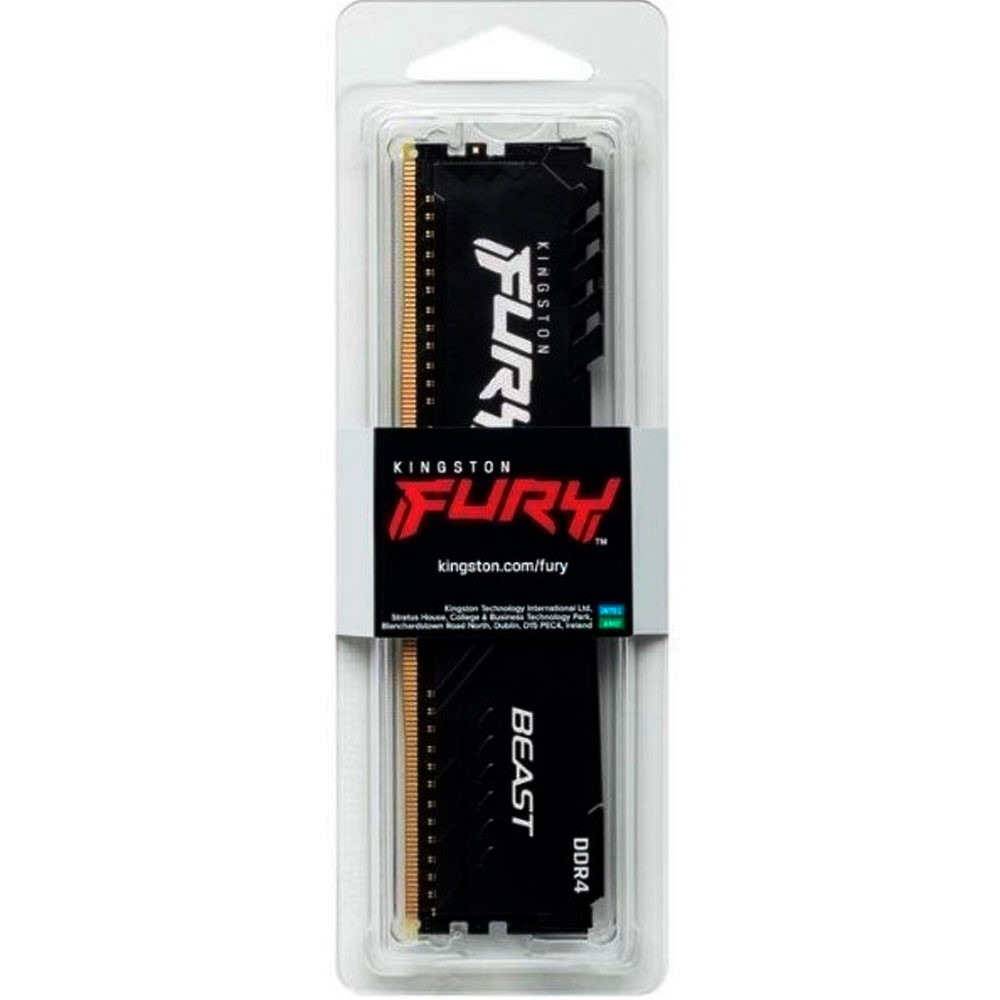Memoria ram Kingston FURY Beast para pc 8GB DDR4 3200MHz Single Module