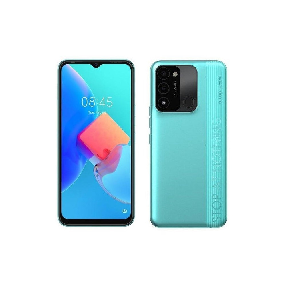 4895180777653 - Celular Tecno Spark 8C 128GB/4GB Turquoise cyan - Image 3