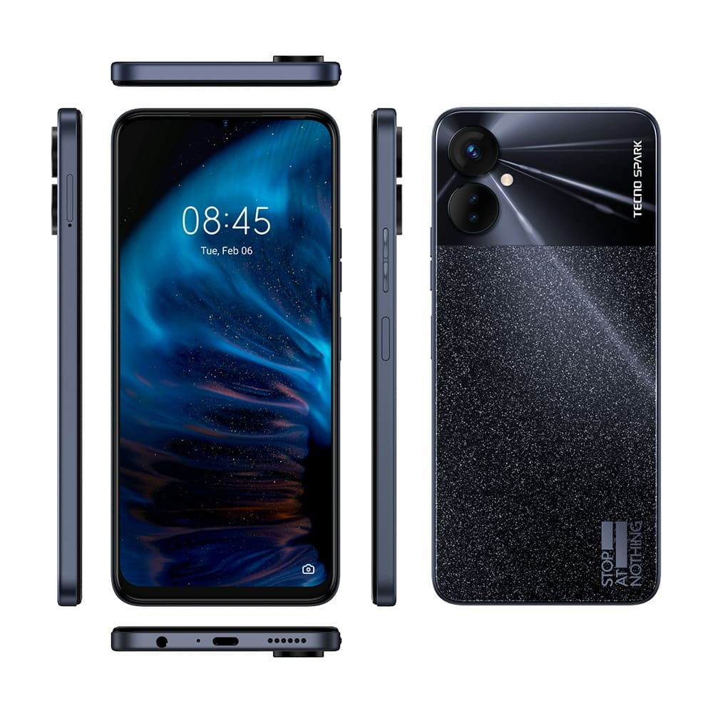 4895180783821 - Celular Tecno Spark 9PRO 128GB/4GB Negro - Image 2