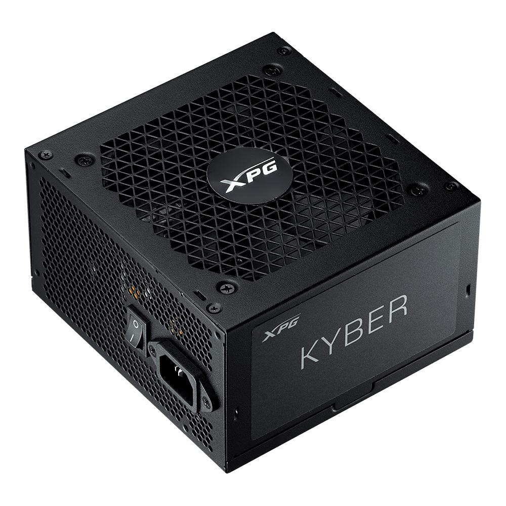 XPG KYBER, Black, 80+, Gold, Non-Modular, 850W, ATX24x1, EPS 8x2, PCIE 6+2x6, MOLEXx2, Premium Capacitor, - Image 2