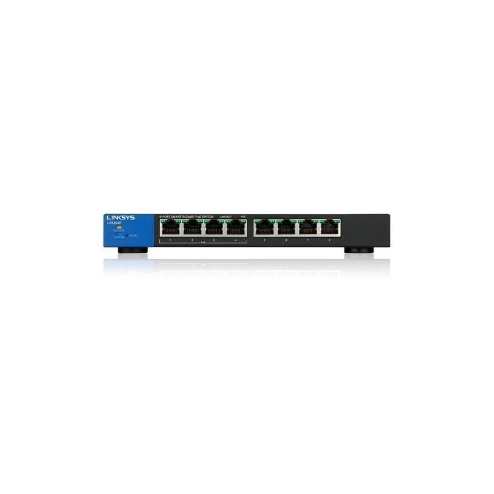 Switch 8Ptos Administrable Smart Gigabit PoE+ - Image 2