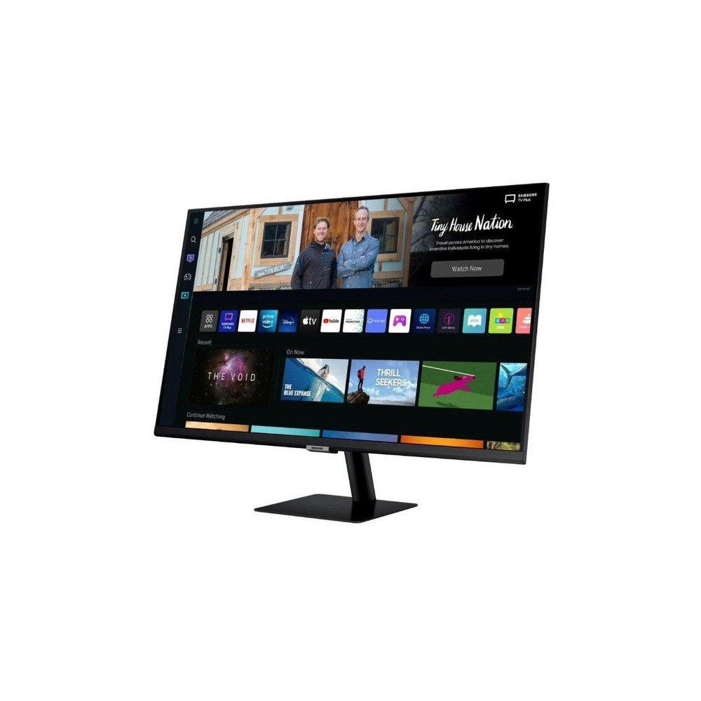 SAM MONITOR SAMSUNG PLANO SMART Tamaño de Pantalla 32" Color: Negro 1920*1080, 1 MS 60 HZ, Microsoft 365, Tap View, Workspace, Parlantes incorporados HDMI 1.4. Puertos USB (2), WiFi, Bluetooth - Image 2