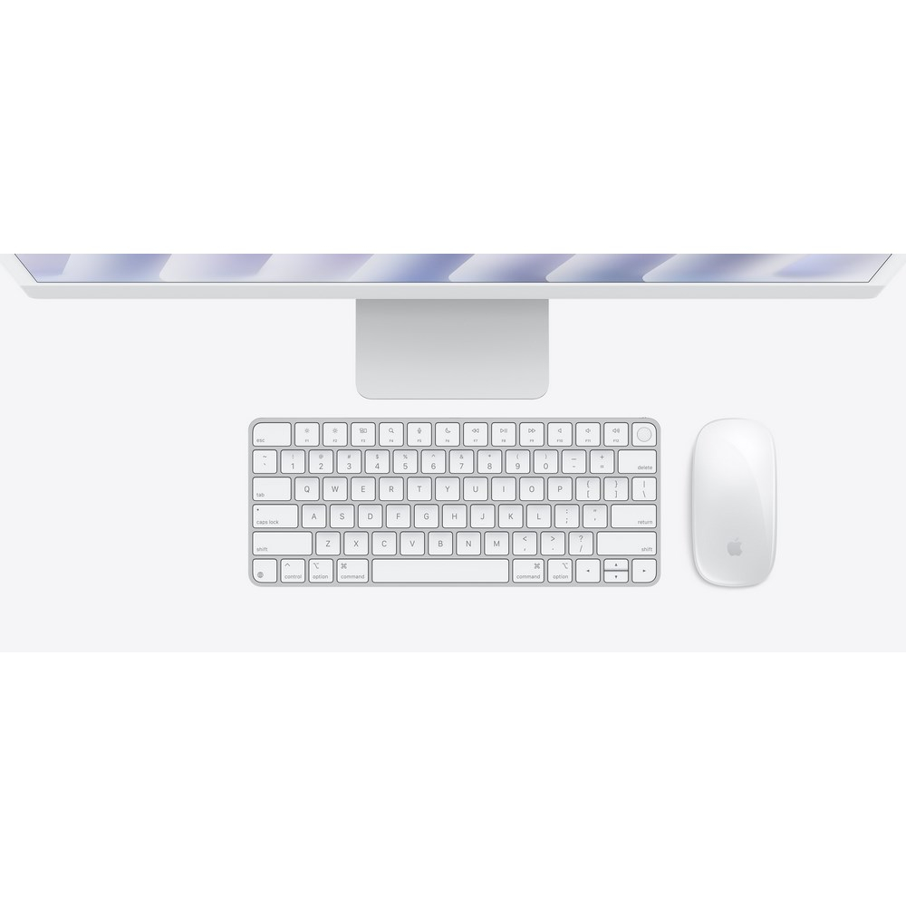 24-inch iMac with Retina 4.5K display, Nano-texture glass: Apple M4 chip with 10-core CPU and 10-core GPU, 256GB SSD, 16GB - Silver