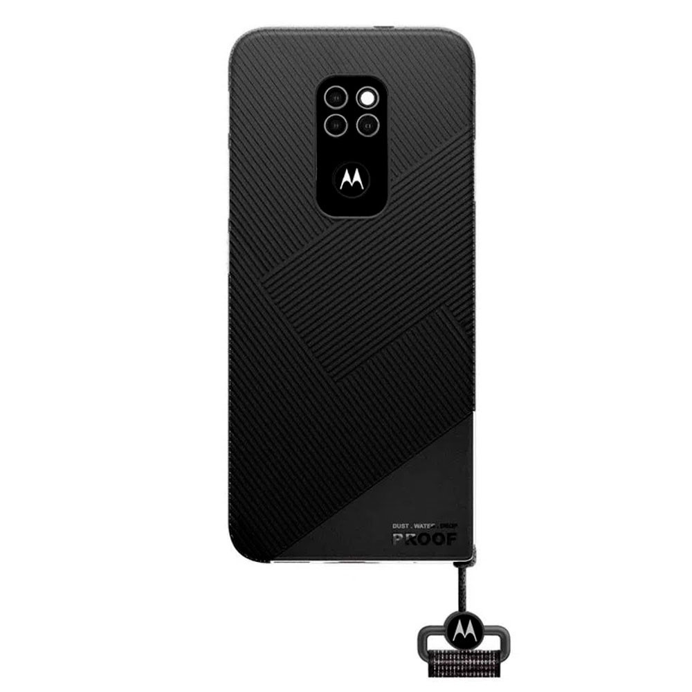 Celular Motorola Defy Negro, Pantalla 6,5" HD+ protegida por Corning® Gorilla® Glass Victus™. Se puede usar con dedos mojados, Memoria de 64GB de ROM y 4GB de RAM, Camaras de 48MP+2MP+2MP, Frontal 8MP. Procesador Qualcomm 2GHZ, sensor de huella, bateria de 5000mAh. Android 11. Sensores: Proximidad, luz ambiente, acelerómetro, giroscopio, eCompass, - Image 3