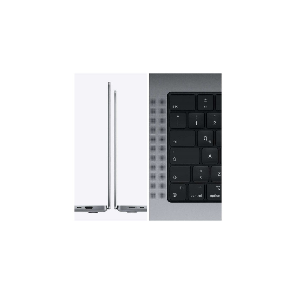MacBook Pro de 14 pulgadas: Chip M1 Pro de Apple con CPU de ocho núcleos y GPU de catorce núcleos, 16GB RAM - 512 GB SSD - Gris espacial - Image 3