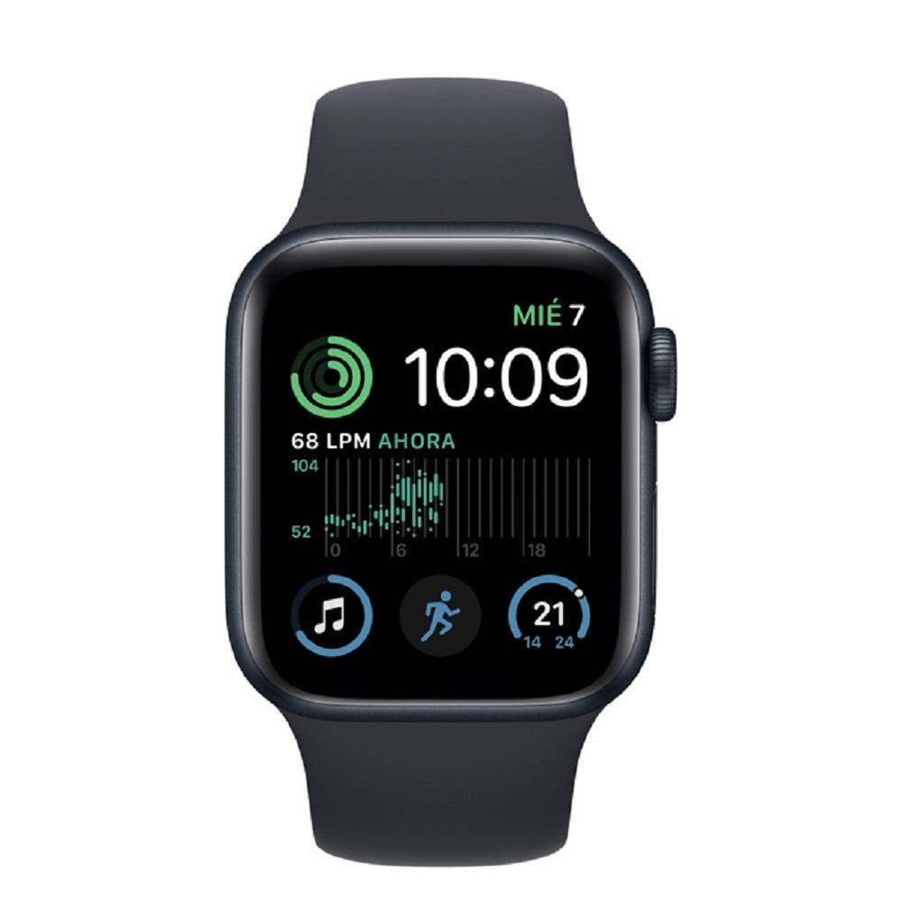 Apple Watch SE (GPS) - Caja de aluminio en color medianoche de 40 mm - Correa deportiva en color medianoche - Talla única - Image 2