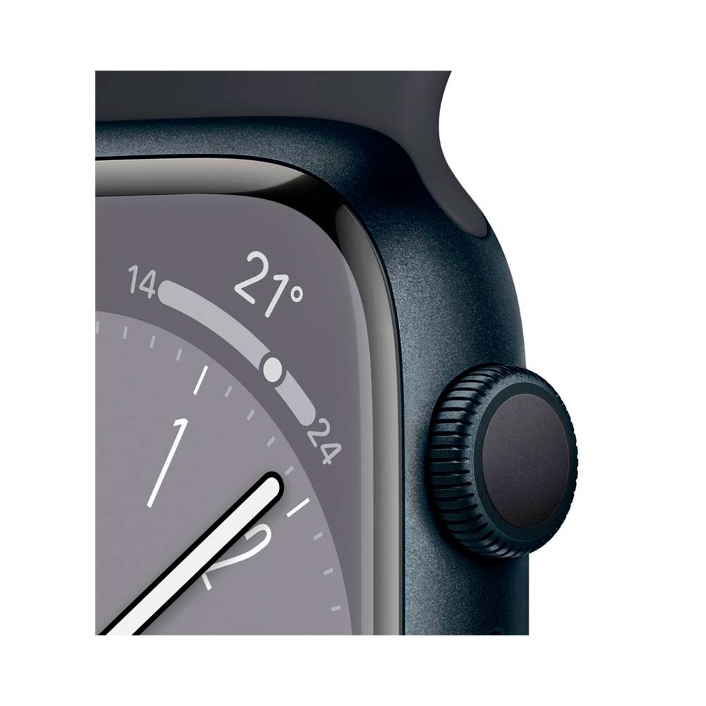 Apple Watch Series 8 (GPS) - Caja de aluminio en color medianoche de 45 mm - Image 3