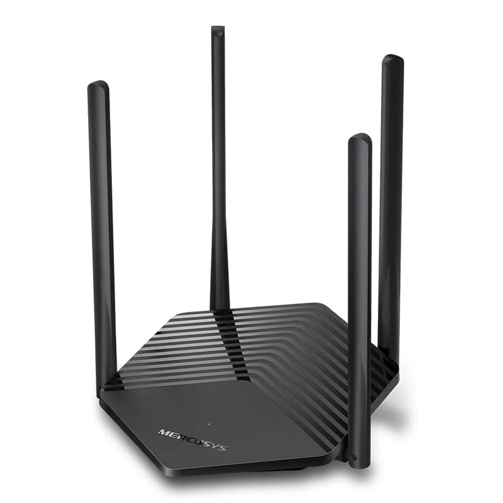 Router MERCUSYS AX1500 Dual-Band Wi-Fi 6 Router SPEED: 300 Mbps at 2.4 GHz + 1201 Mbps at 5 GHz SPEC: 4× Fixed External Antennas - Image 2