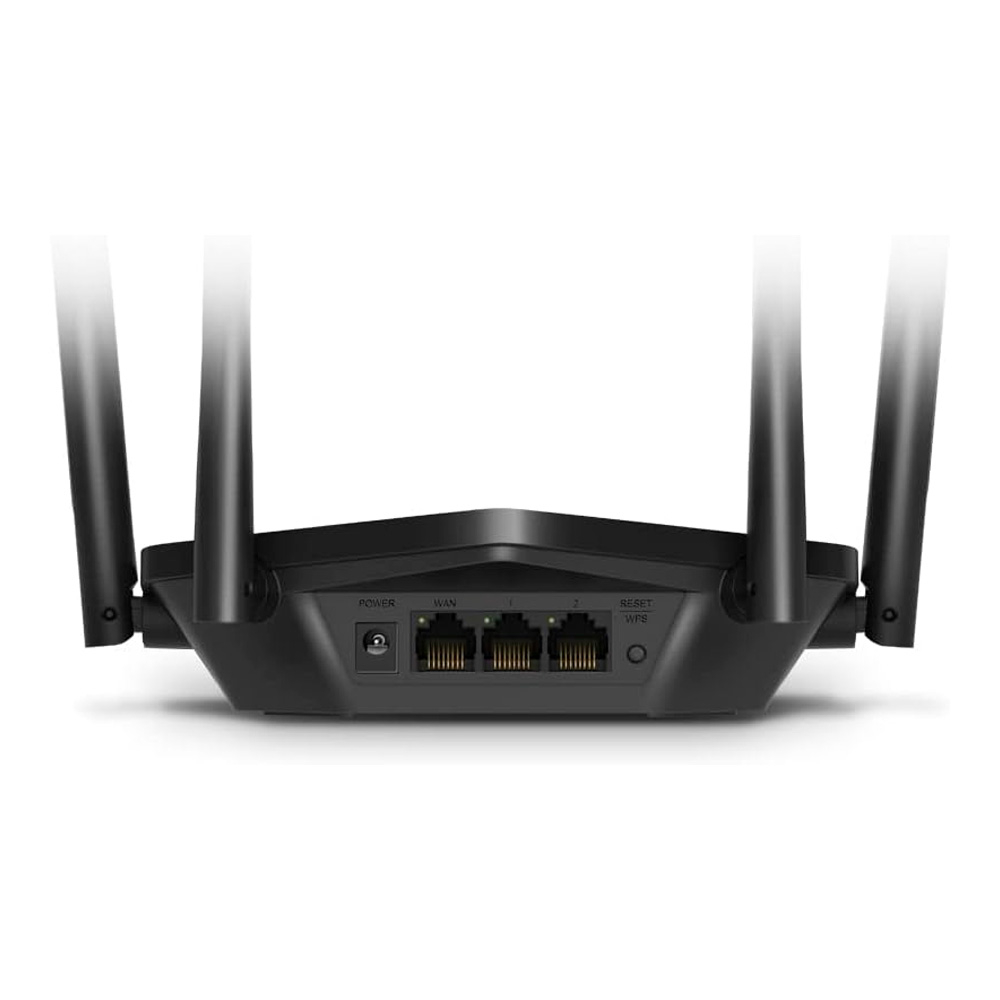 Router MERCUSYS AX1500 Dual-Band Wi-Fi 6 Router SPEED: 300 Mbps at 2.4 GHz + 1201 Mbps at 5 GHz SPEC: 4× Fixed External Antennas - Image 3