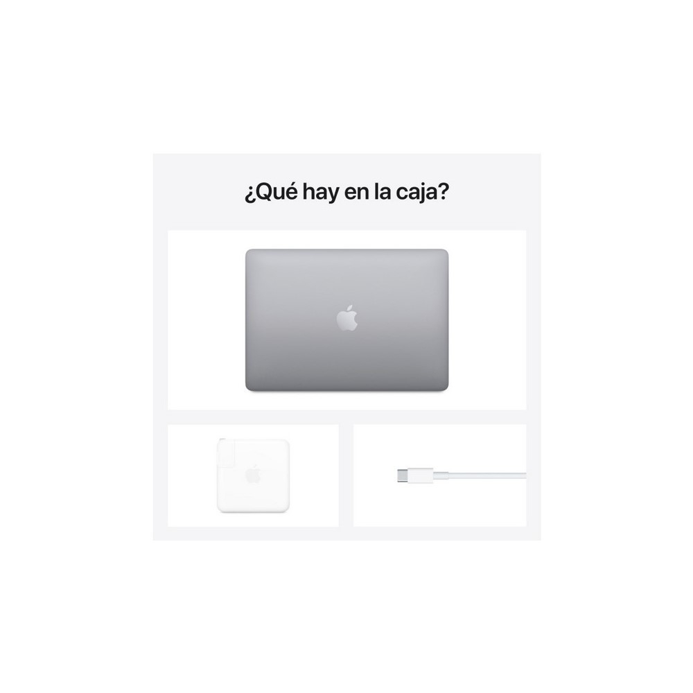 MacBook Pro de 13 pulgadas: Chip M1 de Apple con CPU de ocho núcleos y GPU de ocho núcleos, 8GB RAM - 256 GB SSD - Gris espacial - Image 4