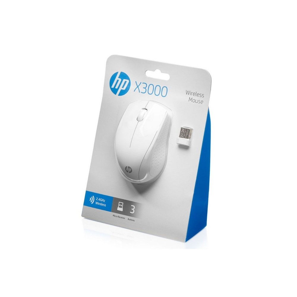 Mouse HP X3000 Blanco - Image 3