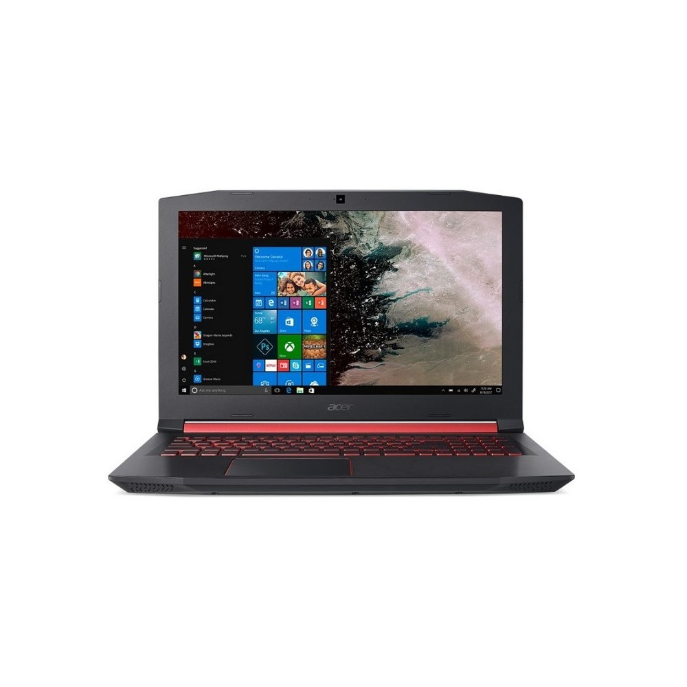 Portatil Acer Nitro AN515-54-51CN 15.6 FHD Corei5 9300H 8GB RAM Disco Duro 1TB + 256 SSD Nvidia Geforce GTX 1650 4GB DDR5 Win10 Single, Black